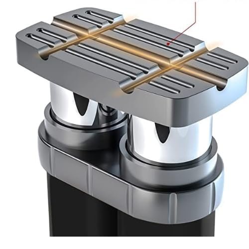 Double Cylinder Foot Pump ? High-Pressure Foot Pump for Tires and Sports Equipment ? Durable and Fast Inflation

