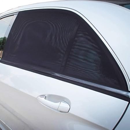 Set of 4 Car Glass Window Covers for Sun ? UV Protection and Heat Resistance ? Keeps Your Car Cool and Comfortable

