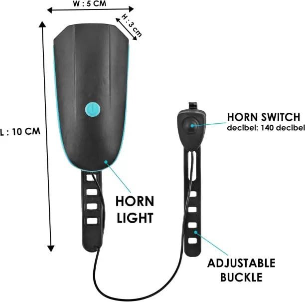 Rechargeable Bicycle LED Light ? Bright and Durable Bike Light ? USB Rechargeable for Night Riding and Safety


