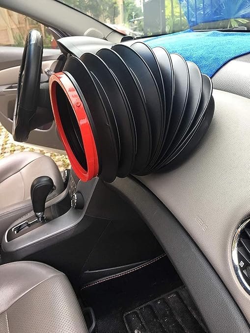 4L Collapsible Foldable Car Dustbin Basket ? Space-Saving Car Trash Bin ? Convenient for Car Interior Organization

