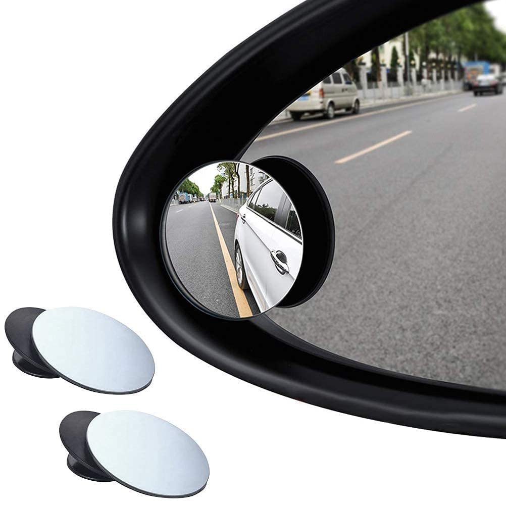 Blind Spot Mirror (Pack of 2) ? Wide Angle Car Mirrors for Safe Lane Changing ? Easy to Install for Better Visibility

