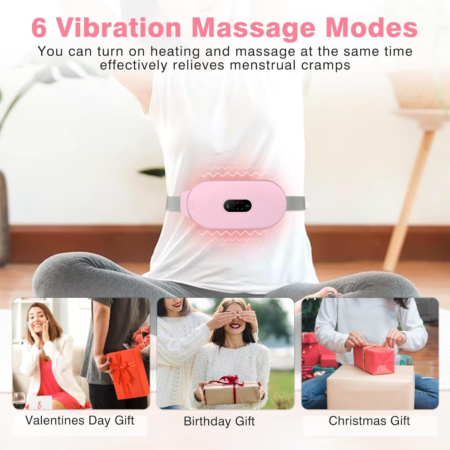 Period Massager ? Menstrual Cramps Relief, Tension Reduction, and Comfort for Women

