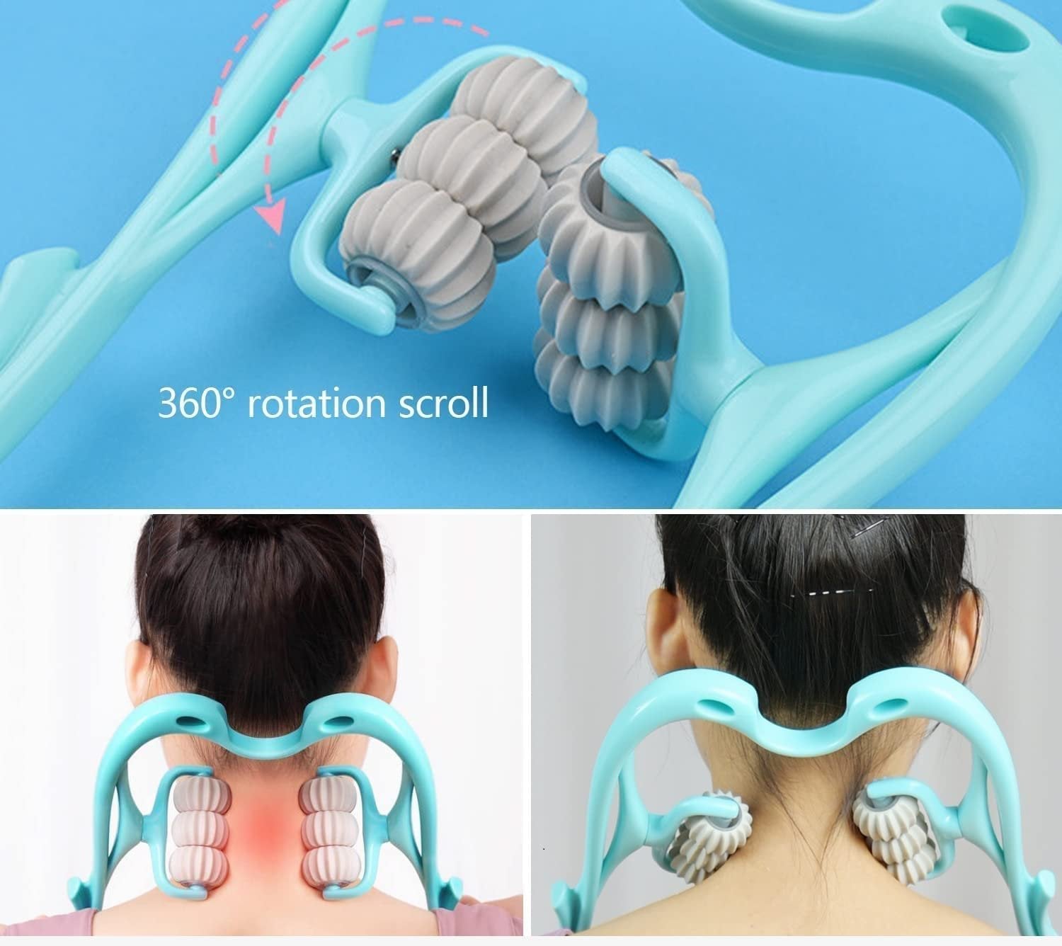 1 PCS Neck Cervical Massager ? Pain Relief, Muscle Relaxation, and Stress Reduction for Neck and Shoulders

