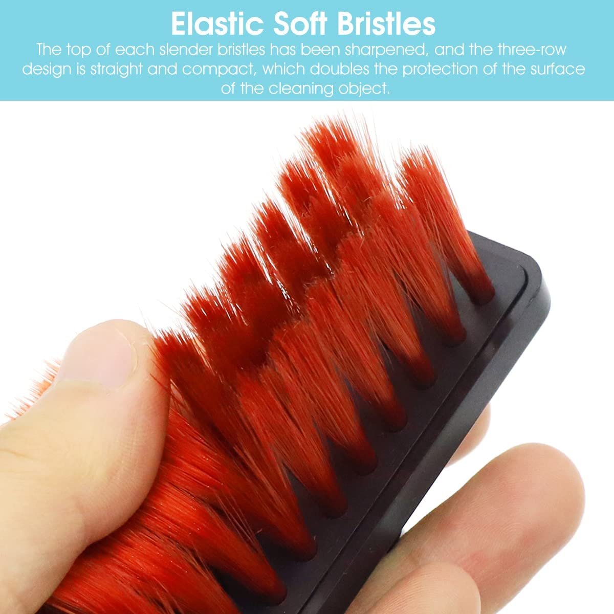 5 in 1 Keyboard Bluetooth Earbuds Cleaning Brush Pen ? Multi-Purpose Cleaning Tool for Gadgets, Keyboards, and Headphones

