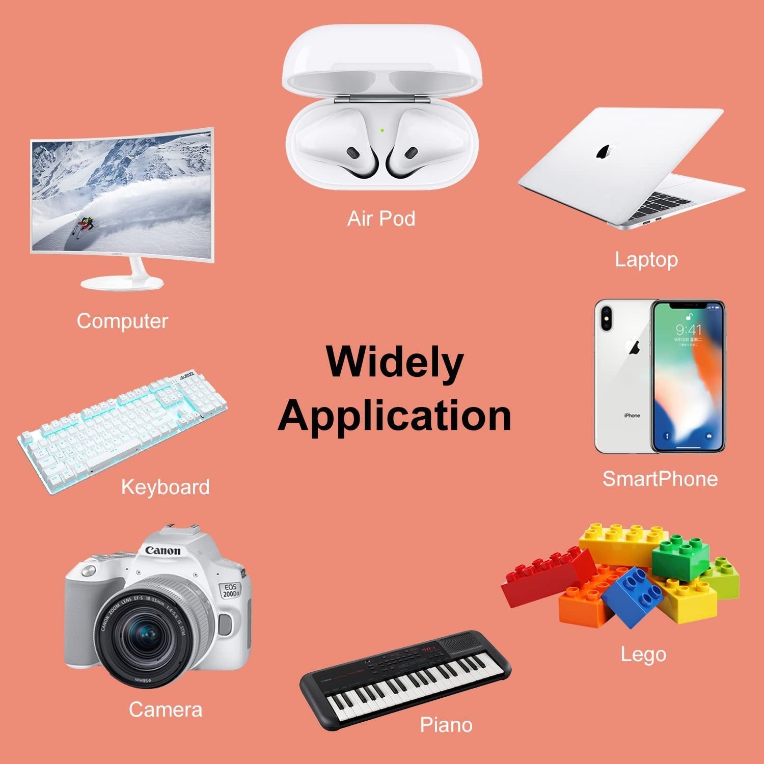 5 in 1 Keyboard Bluetooth Earbuds Cleaning Brush Pen ? Multi-Purpose Cleaning Tool for Gadgets, Keyboards, and Headphones

