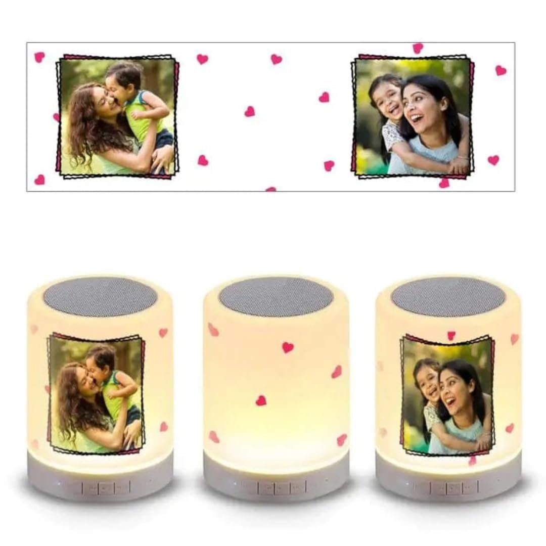 Touch Light Speaker ? Bluetooth Speaker with LED Touch Lights, Portable Wireless Audio and Light Show

