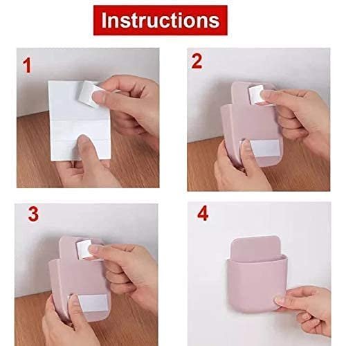 Plastic Wall Mobile Holder ? Wall-Mounted Smartphone Holder for Easy Access and Convenience

