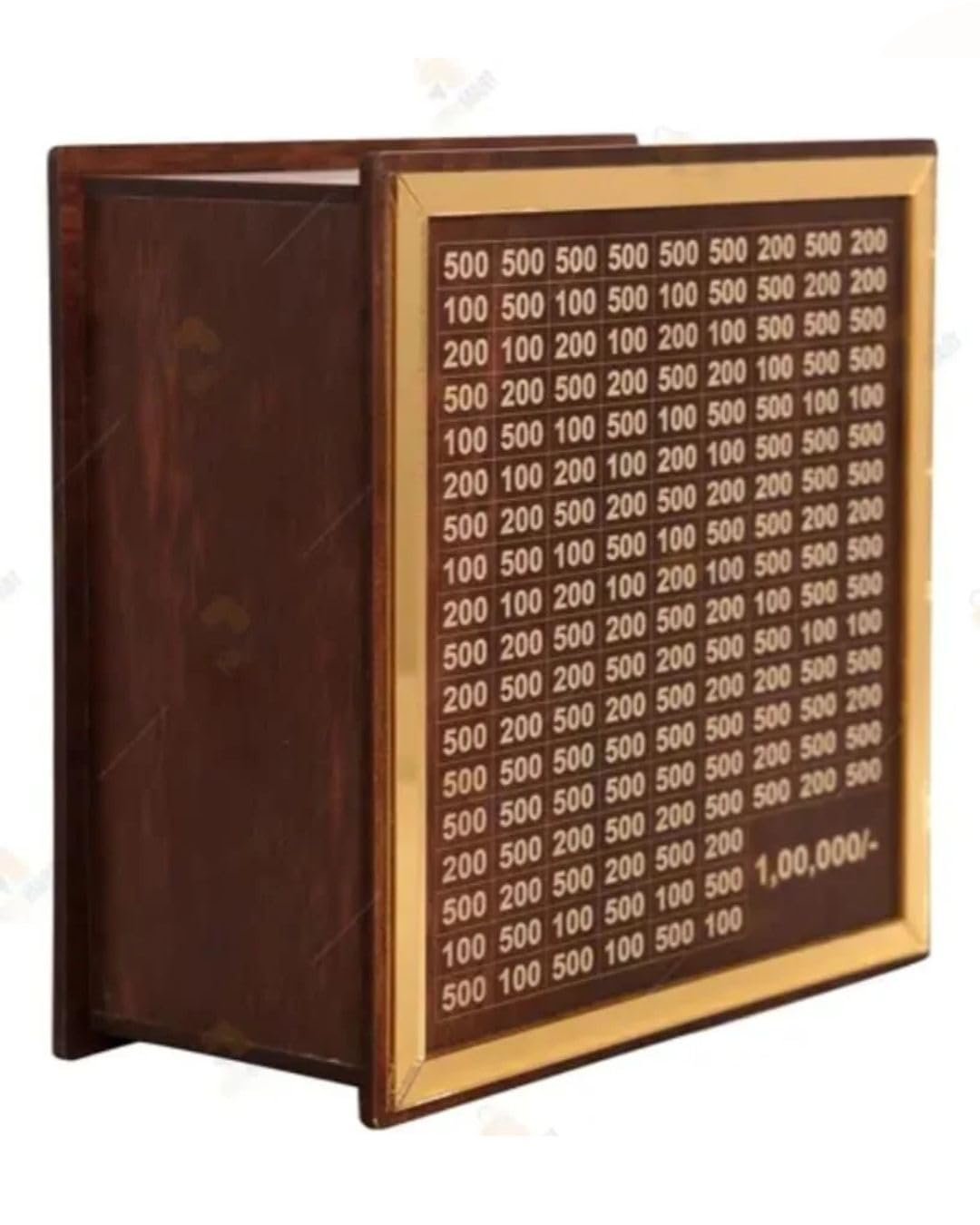 Wooden Money Piggy Bank ? Creative Wooden Savings Bank, Secure Slot for Coins and Bills, Cute Home Decor for Kids & Adults
