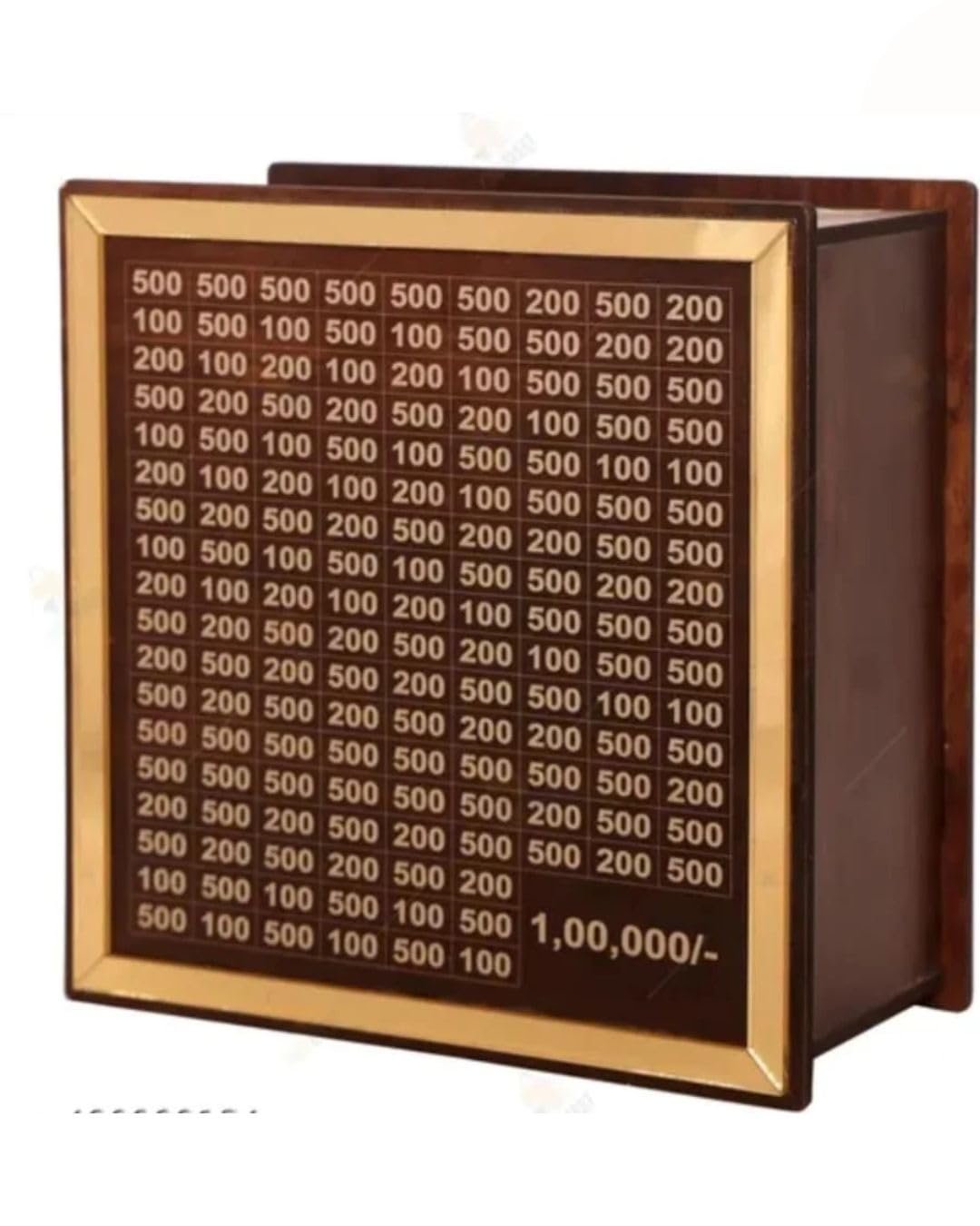 Wooden Money Piggy Bank ? Creative Wooden Savings Bank, Secure Slot for Coins and Bills, Cute Home Decor for Kids & Adults
