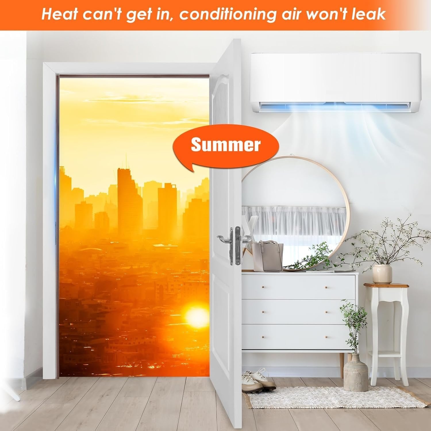 Window Sealing Strips Door ? Weatherproof Adhesive Strip for Doors & Windows, Soundproof & Draft Blocker for Home, Office & Garage
