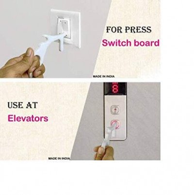 COVID Key ? No-Touch Safety Tool for Doors, Buttons & Screens, Pocket-Sized Germ-Free Assistant

