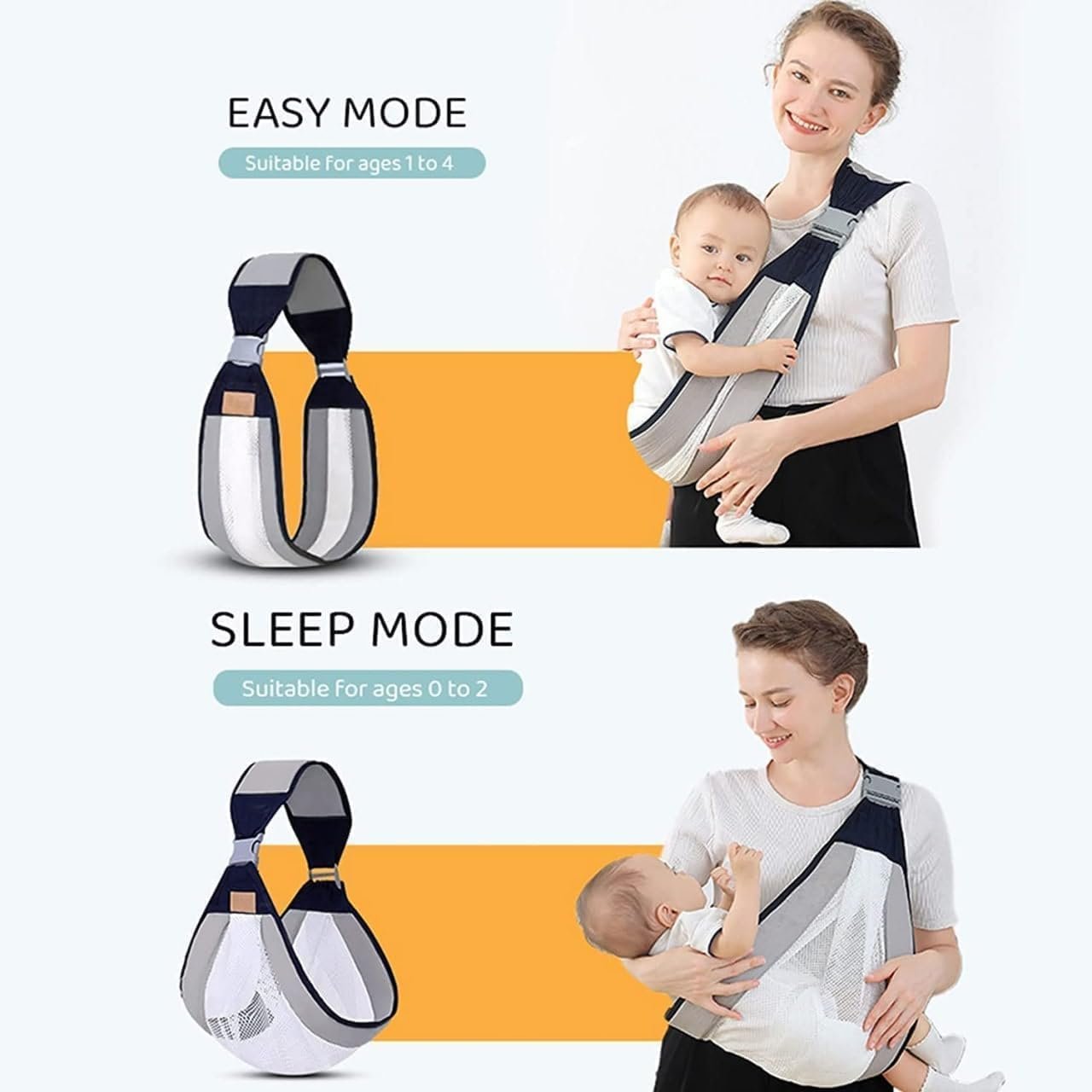 Adjustable Newborn Shoulder Carrier Belt ? Ergonomic Baby Hip Seat Strap for Safe & Comfortable Carrying


