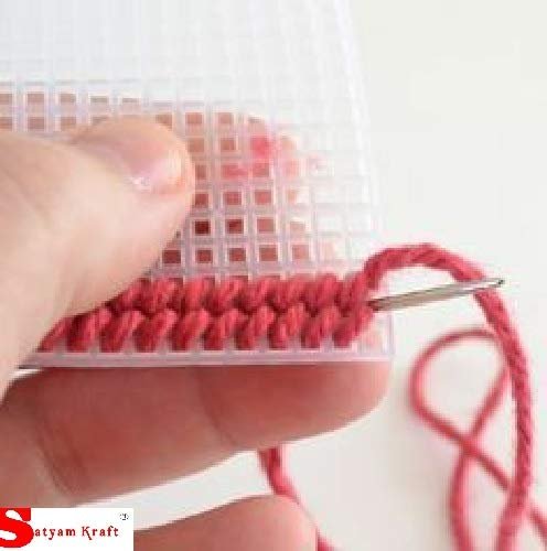 Plastic Mesh Clear Canvas Sheets ? Durable, Flexible Sheets for Crafting, Painting & DIY Projects
