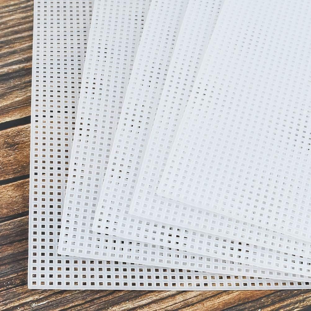 Plastic Mesh Clear Canvas Sheets ? Durable, Flexible Sheets for Crafting, Painting & DIY Projects
