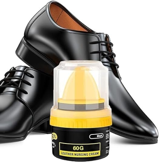 Leather Repair Cream Liquid & Shoe Polish ? Restore & Protect Leather, Vinyl, and Shoes, 2-in-1 Solution


