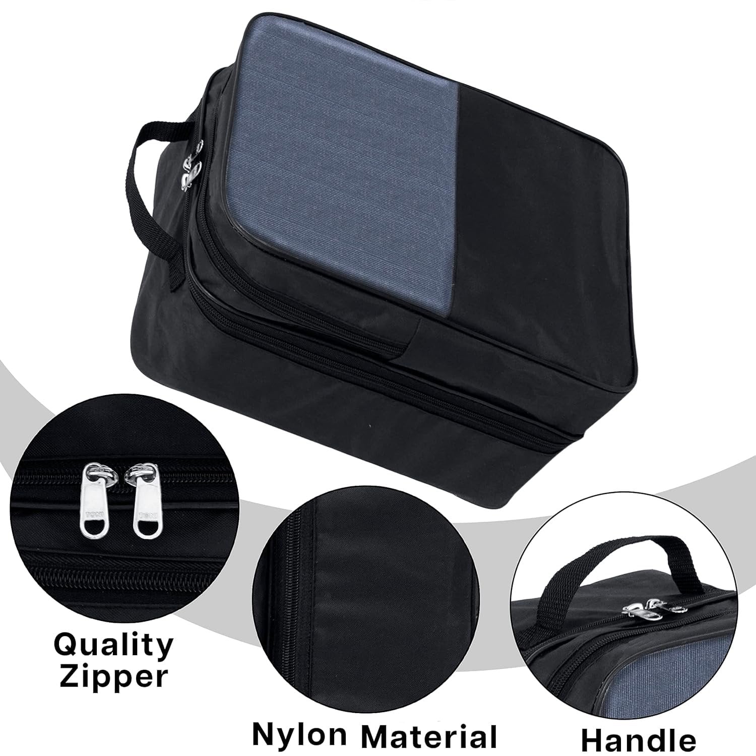 Travel Shoes Pouch ? Compact & Convenient Shoe Storage Bag for Travel, Protect Shoes from Dirt & Damage

