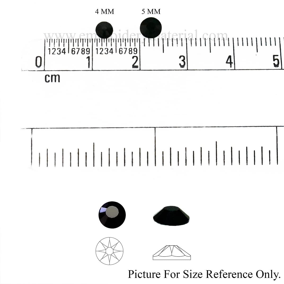 Hot Stones Fix DMS Hotfix FLST Back Crystal Iron-On Garment Crystal ? DIY Rhinestone Heat Transfer for Clothing & Accessories
