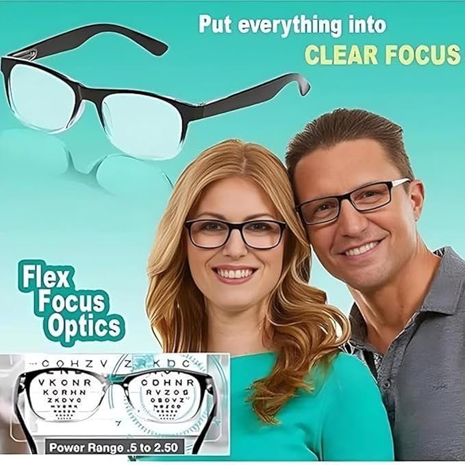 One Power Readers ? Stylish Reading Glasses with Anti-Glare & Comfortable Fit for Men & Women

