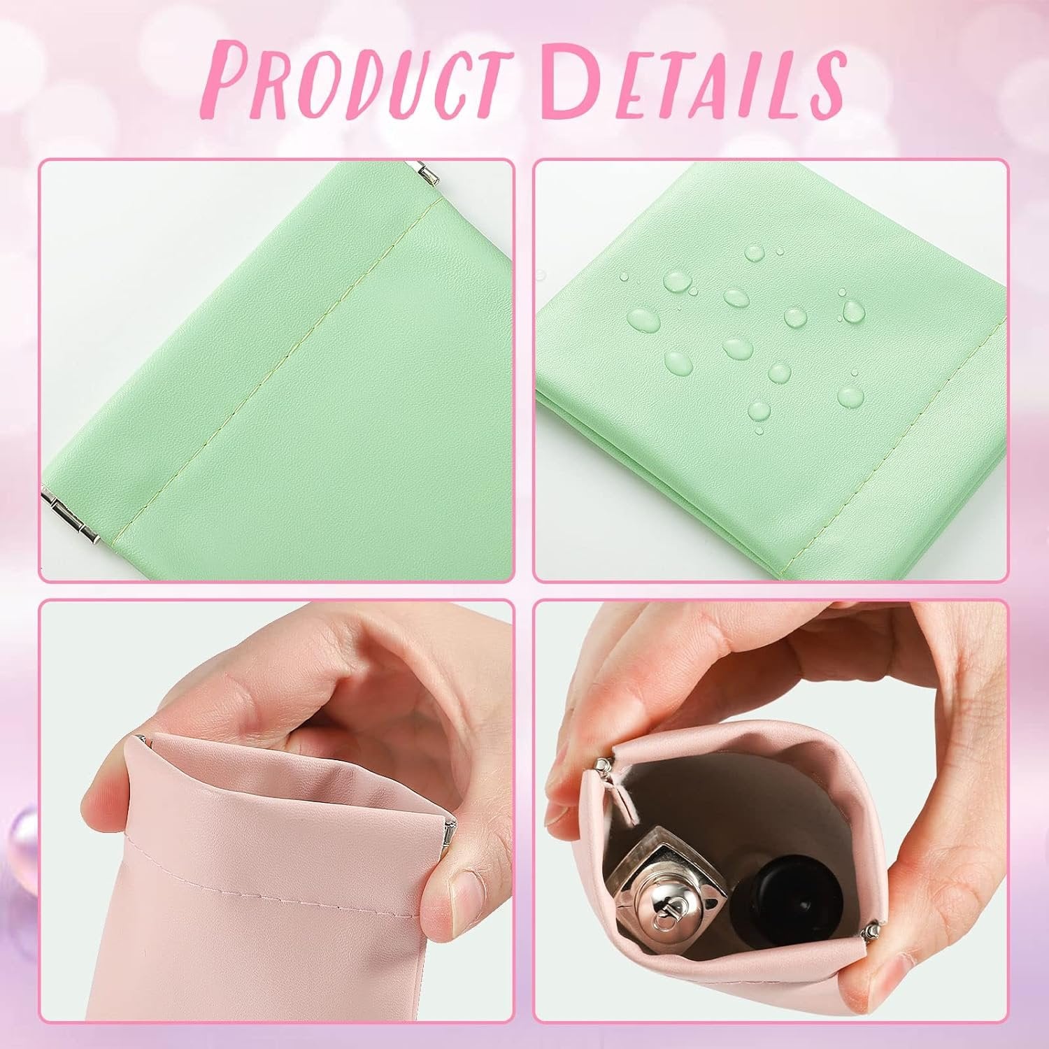 Travel Small Cosmetic Storage Pouch ? Compact & Lightweight Organizer for Makeup, Skincare & Travel Essentials
