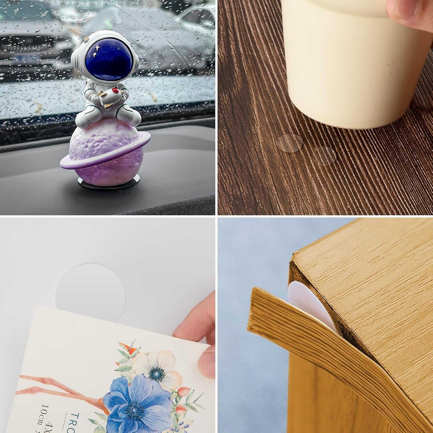 Waterproof Double-Sided Stick Adhesive Stickers (60 PCS) ? Strong & Versatile Adhesive for Home, Office & DIY Projects

