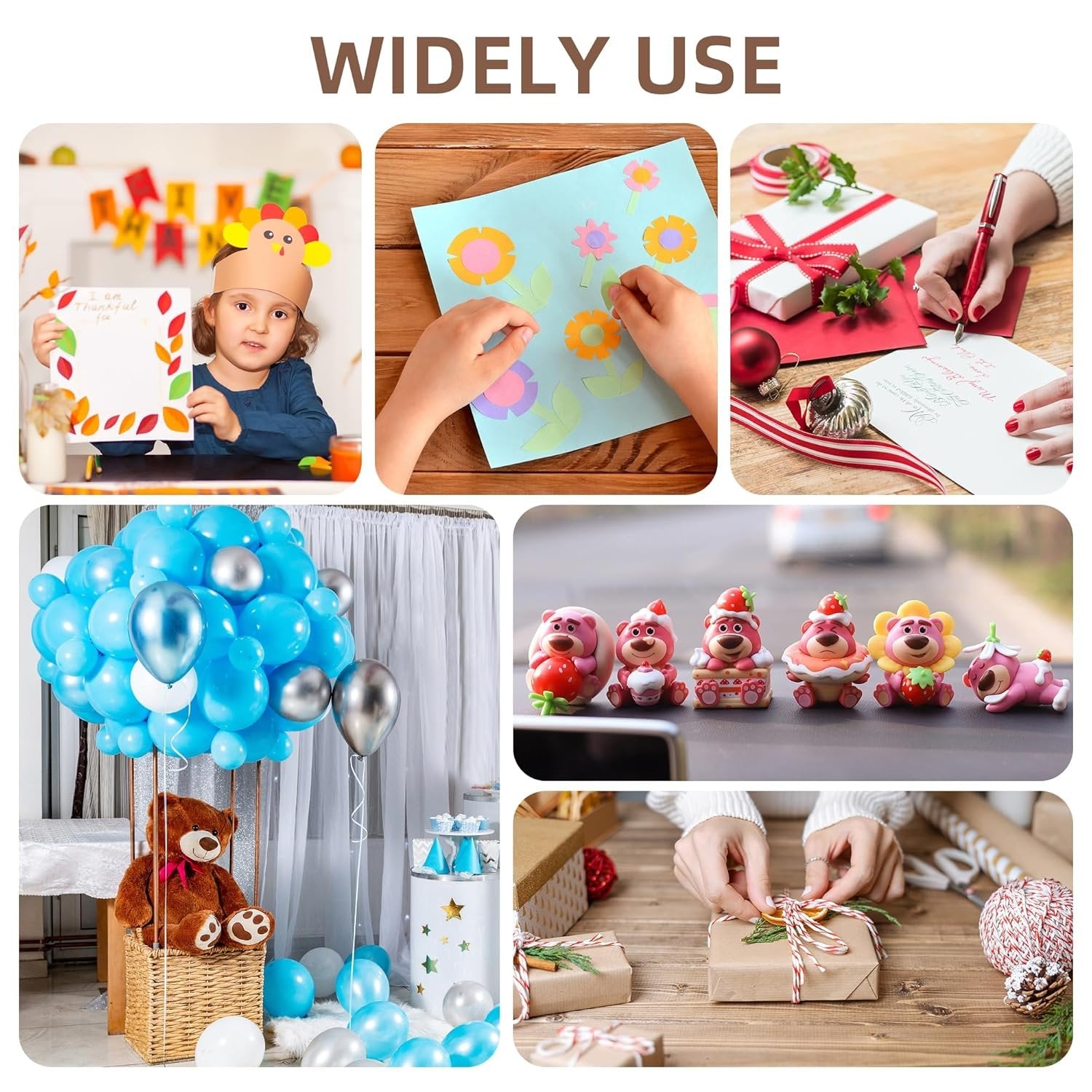 Waterproof Double-Sided Stick Adhesive Stickers (60 PCS) ? Strong & Versatile Adhesive for Home, Office & DIY Projects

