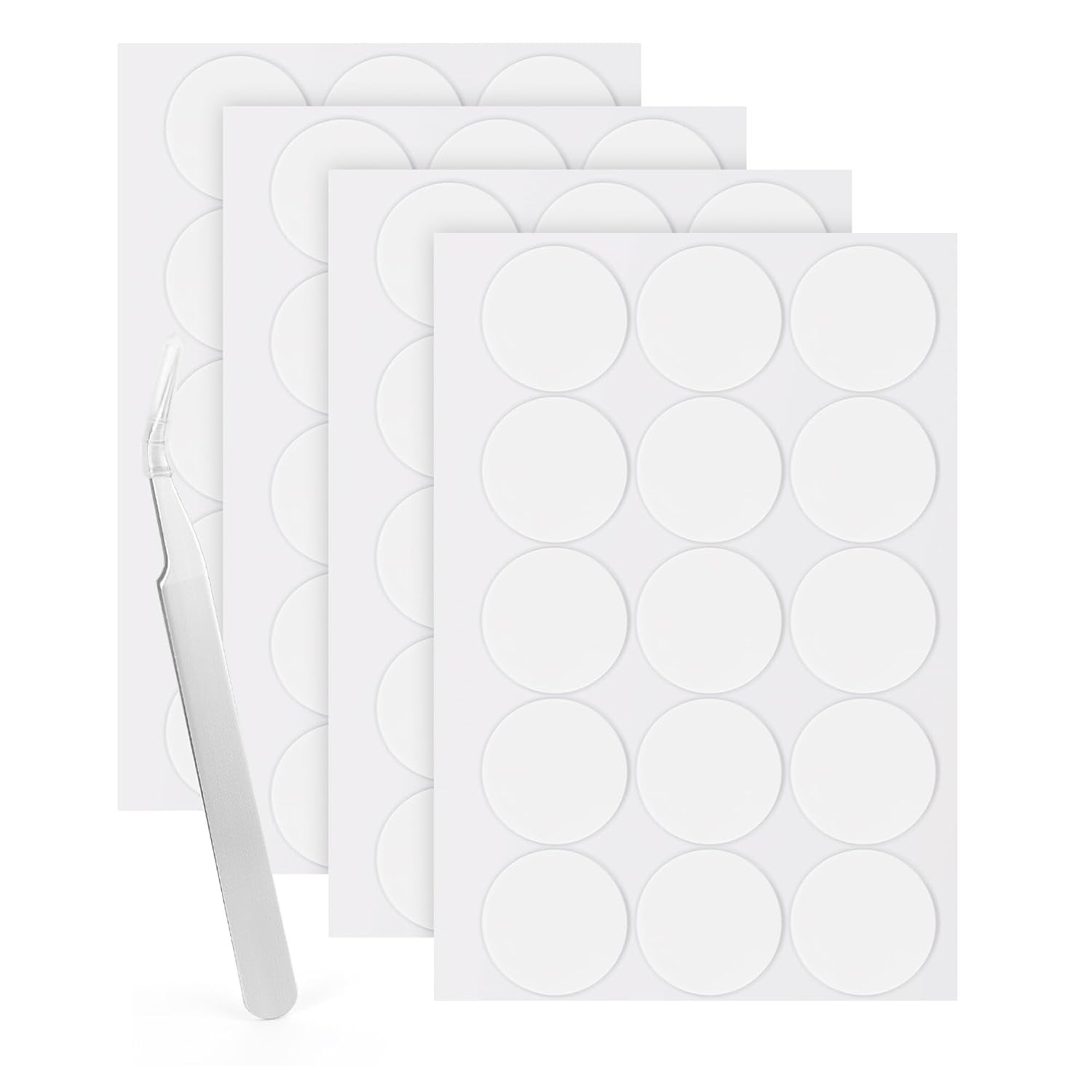 Waterproof Double-Sided Stick Adhesive Stickers (60 PCS) ? Strong & Versatile Adhesive for Home, Office & DIY Projects

