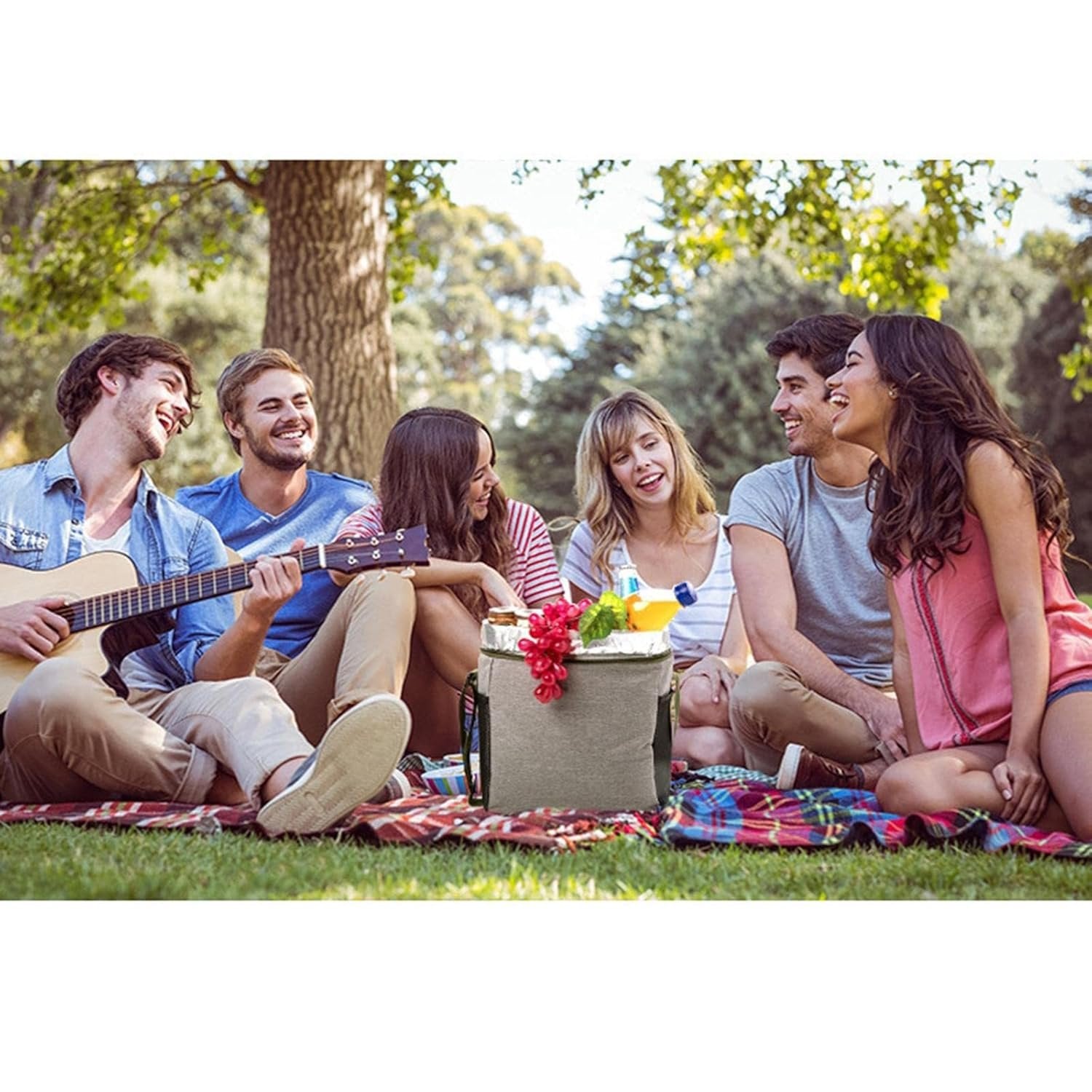 Nylon Play & Joy Picnic Gym Bag ? Lightweight, Waterproof Multipurpose Travel Duffel Bag

