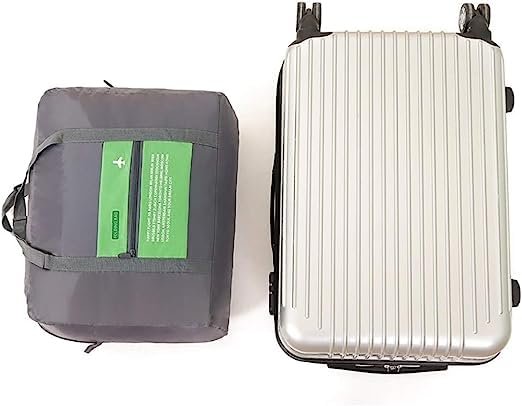 Flight Foldable Bag ? Lightweight Carry-On Travel Duffel with Zipper & Handle, Compact & Expandable

