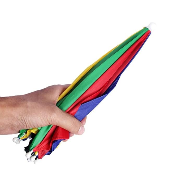 Headwear Umbrella ? Hands-Free Umbrella Hat for Sun & Rain Protection

