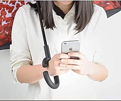 C Handle Umbrella ? Inverted Windproof Umbrella with Hands-Free C-Shaped Handle

