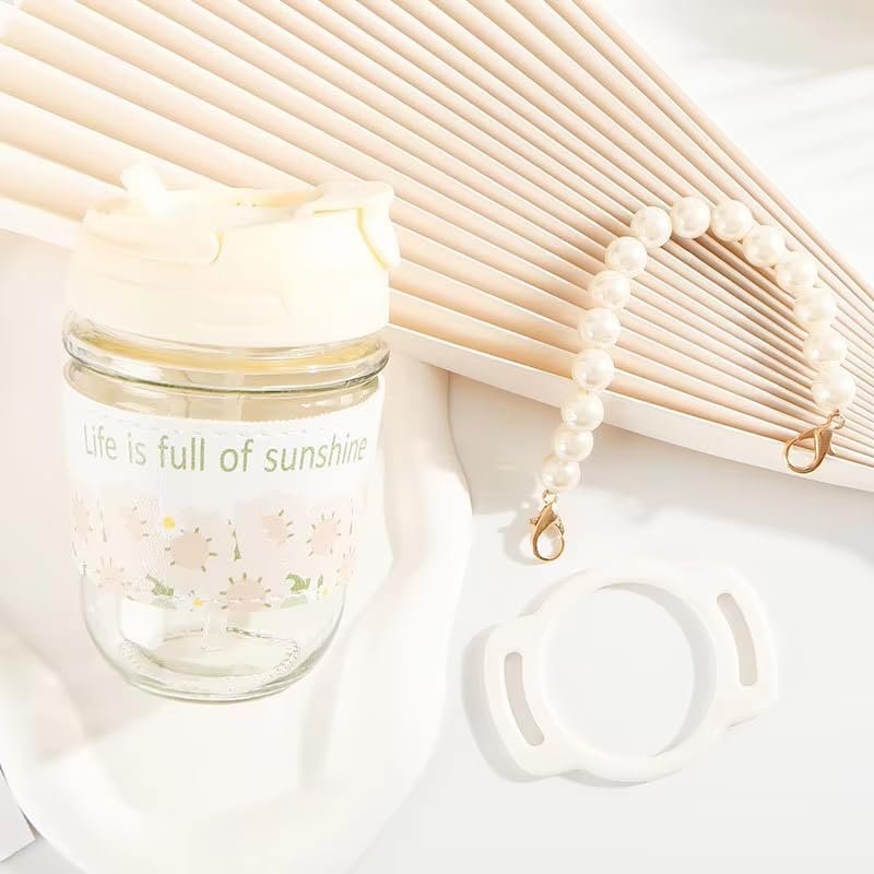 Travel Sipper Double Drink Straw with Chain ? Reusable Straw Set for Water, Juice, and Beverages

