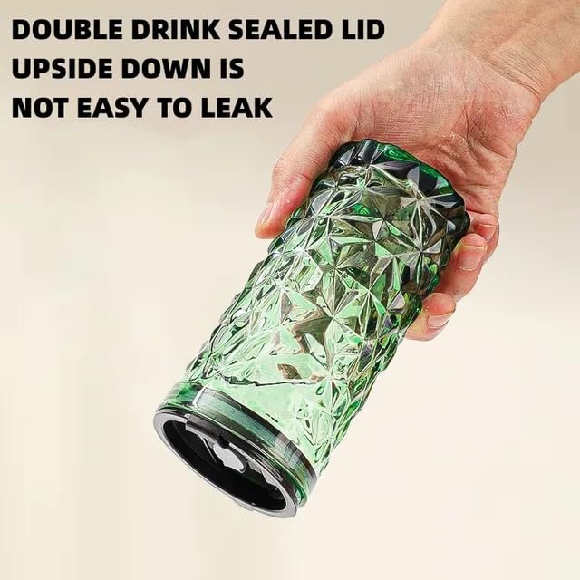 350ML Bear Shape Glass Cup with Straw ? Cute and Fun Glass Mug for Kids and Adults, Perfect for Juices, Milk, or Water

