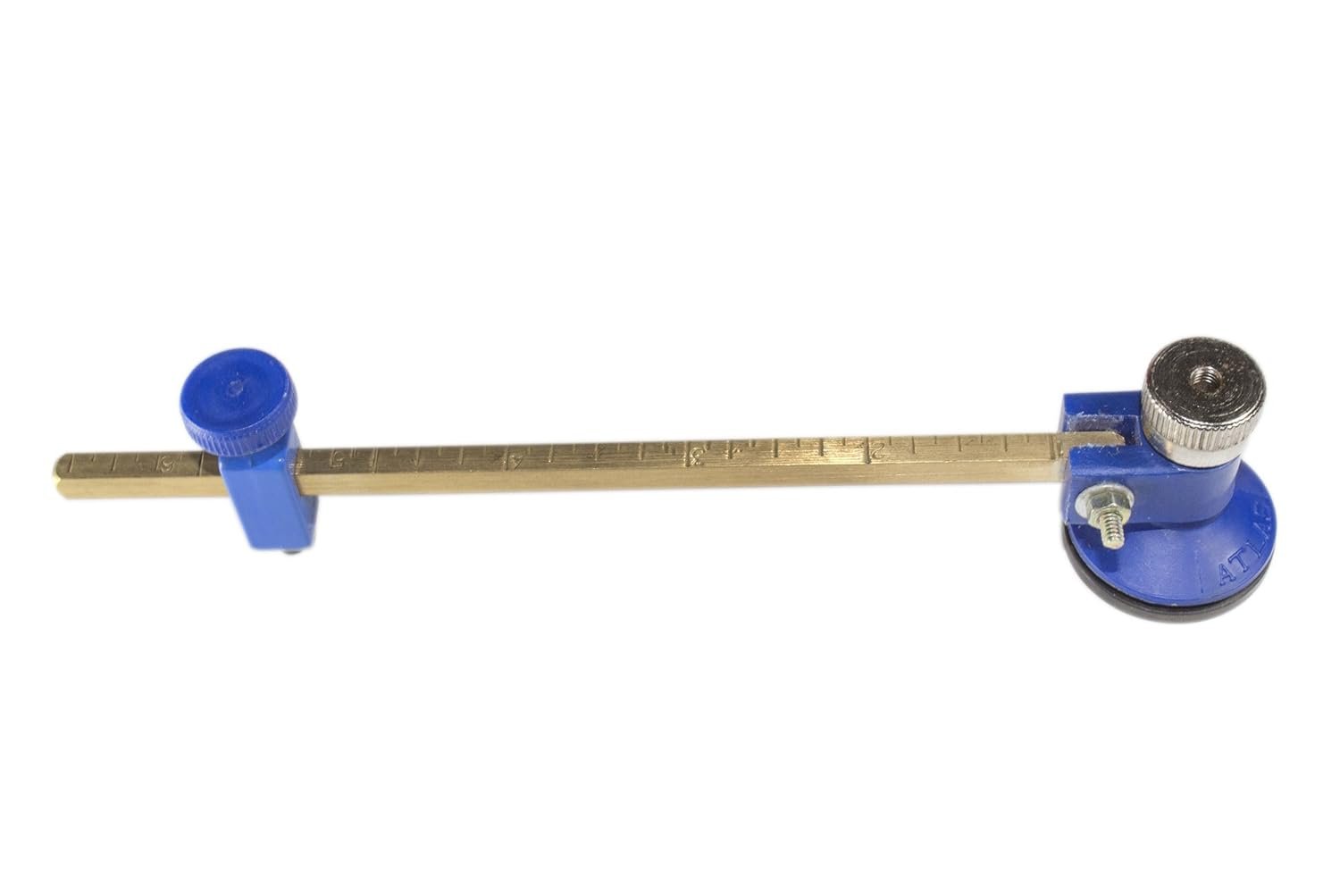 Round Glass Suction Cutter ? Vacuum Lifter Tool for Lifting & Cutting Glass, Tiles & Smooth Surfaces

