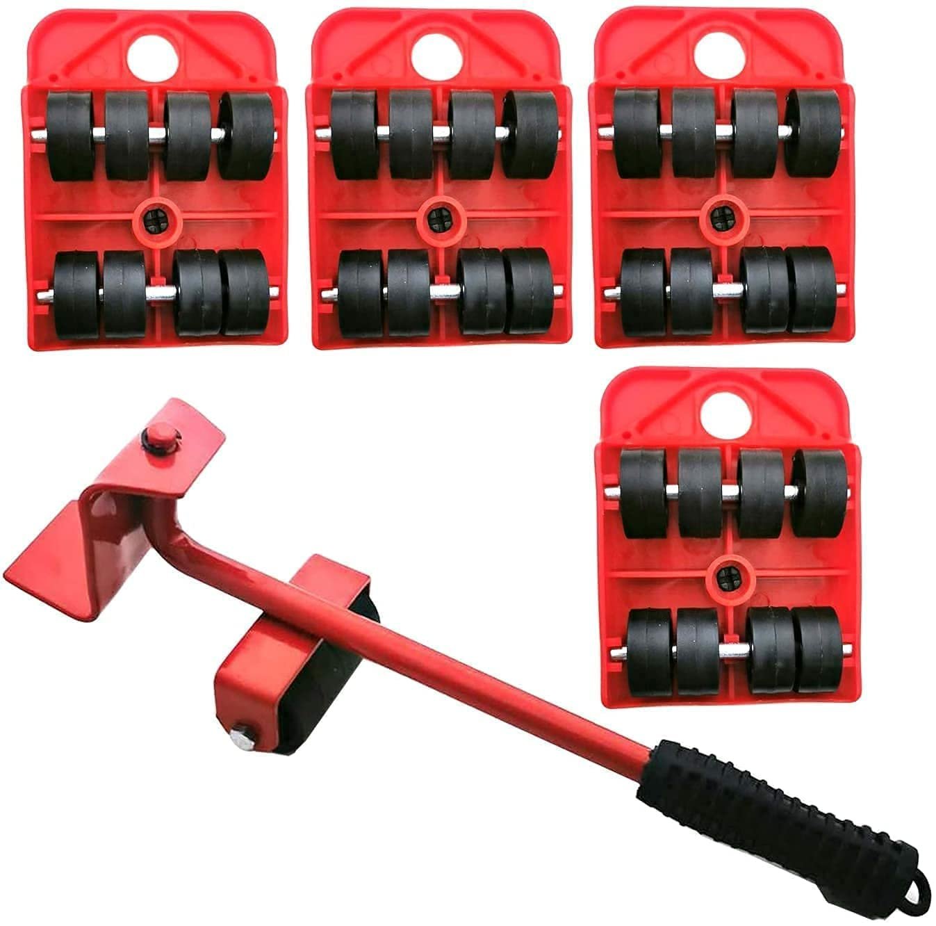 Furniture Shifting Tool (Full Size) ? Heavy-Duty Mover Roller Set for Lifting & Moving Furniture Easily

