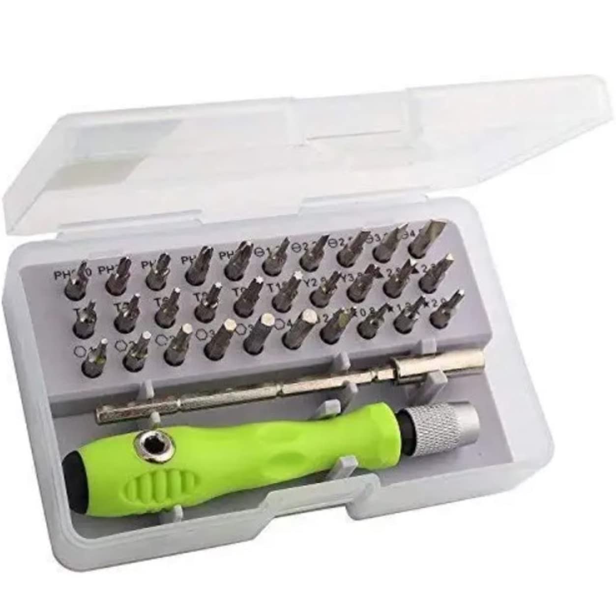 32 in 1 Mini Screwdriver Set ? Precision Repair Toolkit for Mobile, Eyewear, Laptop & Electronics

