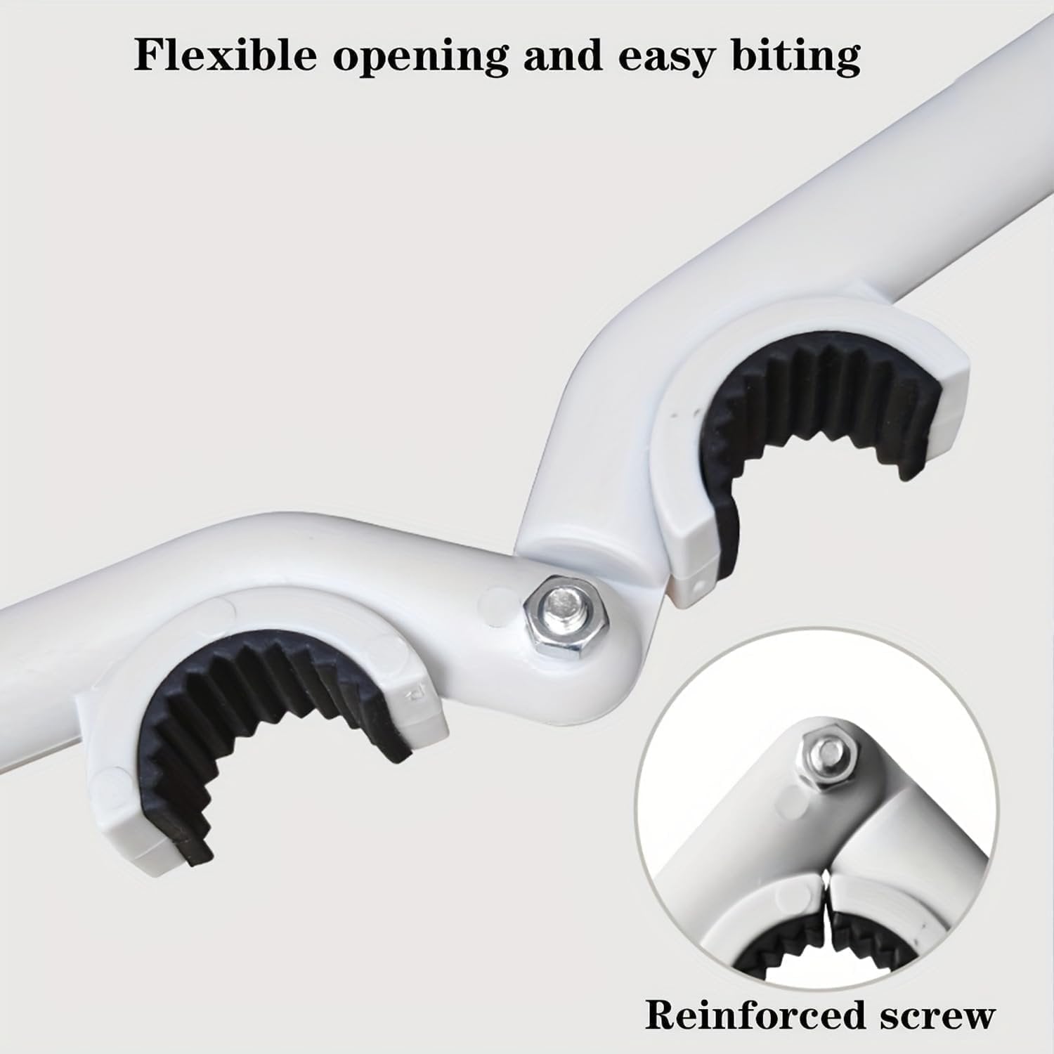 Anti-Slip Plumbing Repair Wrench Tool ? Adjustable Spanner for Sink, Pipe, and Bathroom Repairs
