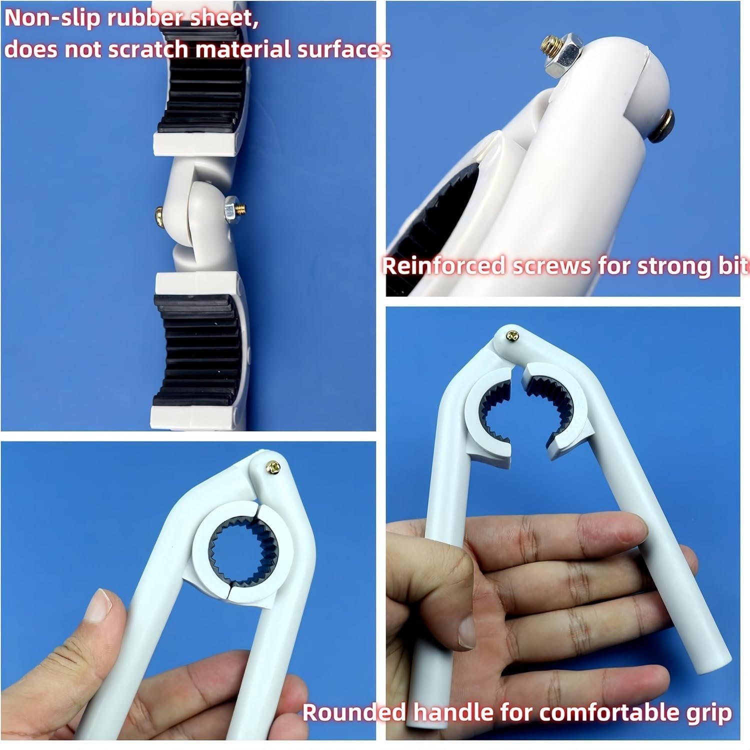 Anti-Slip Plumbing Repair Wrench Tool ? Adjustable Spanner for Sink, Pipe, and Bathroom Repairs
