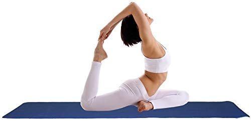 Yoga Mat (4 MM) ? Non-Slip Exercise Mat for Yoga, Pilates, and Fitness with Comfortable Cushioning

