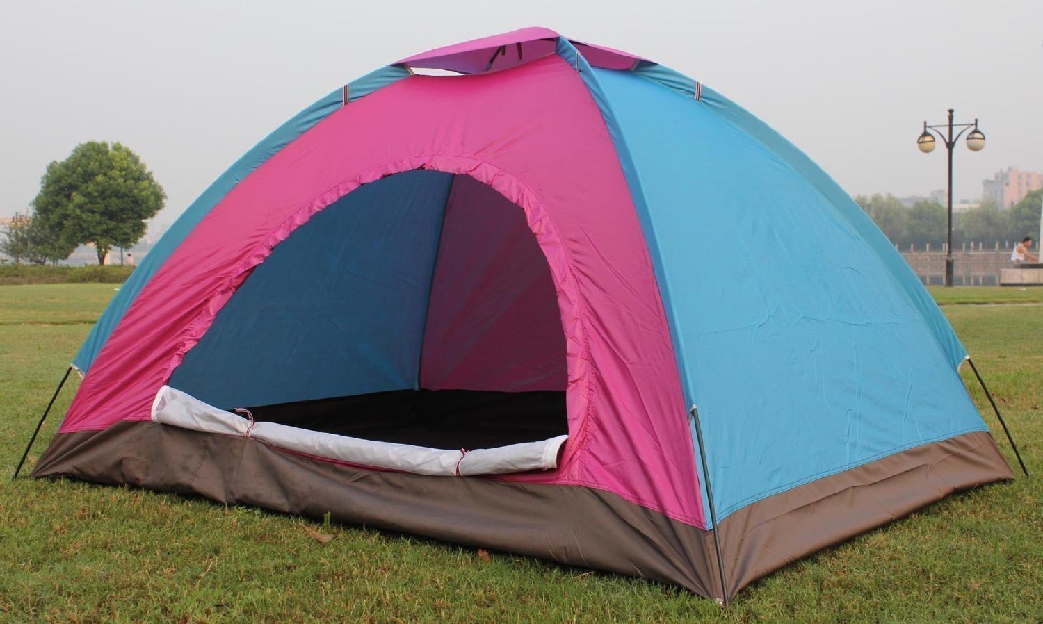 (3-Person) Portable Waterproof Outdoor Tent ? Easy Setup Tent for Camping, Hiking, and Outdoor Adventures
