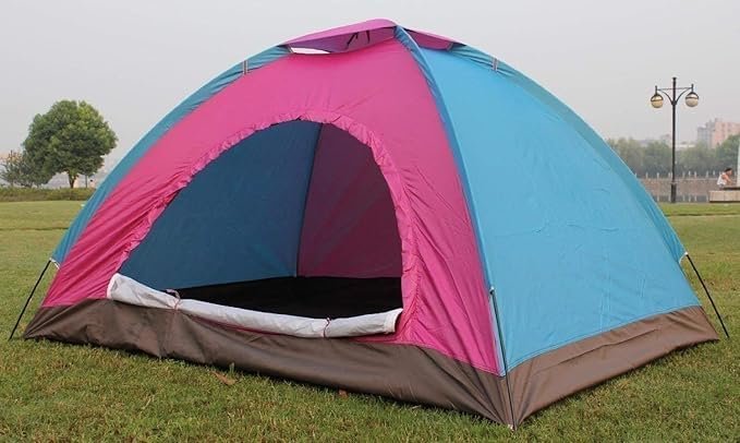 (3-Person) Portable Waterproof Outdoor Tent ? Easy Setup Tent for Camping, Hiking, and Outdoor Adventures
