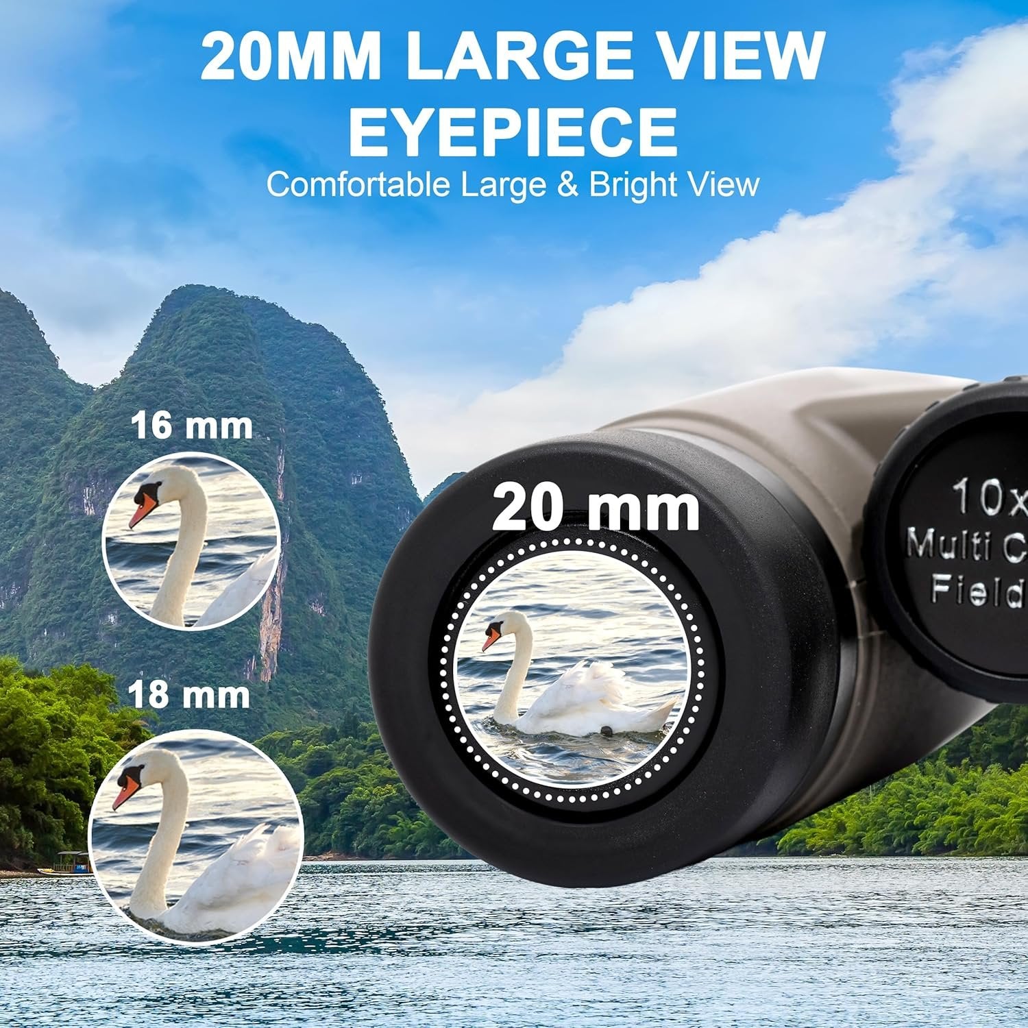 Army Powerview Binoculars (50x50 Zoom) ? High-Performance Binoculars for Outdoor Adventures, Hunting, and Birdwatching

