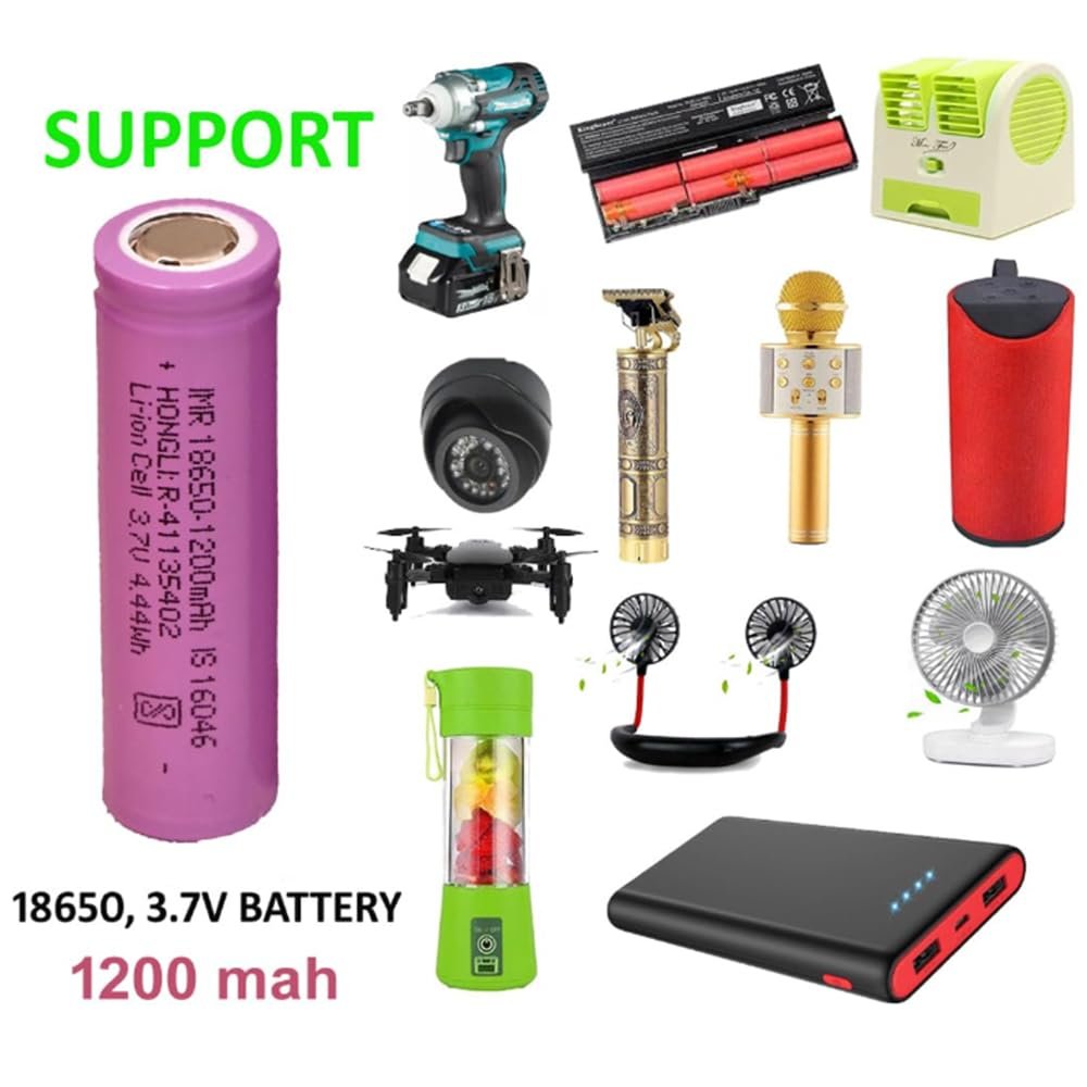 1200mAh Power Battery ? High Capacity Rechargeable Battery for Electronics, Toys, Remote Controls, and More

