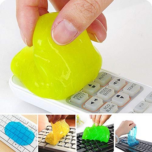Keyboard Cleaner Gel ? Reusable Cleaning Gel for Keyboards, Laptops, and Electronics, Dust and Dirt Removal

