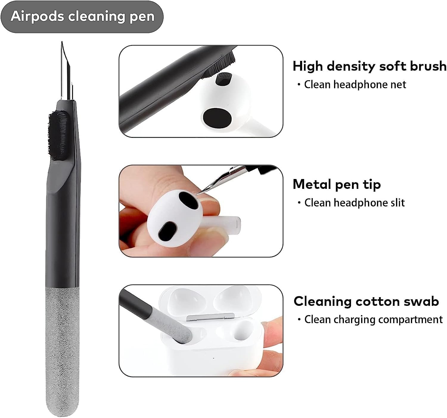 18-in-1 Smart Cleaning Kit Tool Set ? Comprehensive Cleaning Tools for Electronics, Keyboards, Laptops, and More

