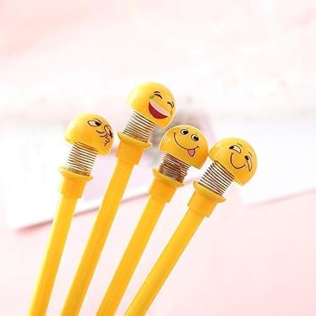 Smiley Emoji Pen ? Fun and Colorful Ballpoint Pen with Emoji Design for Kids and Adults

