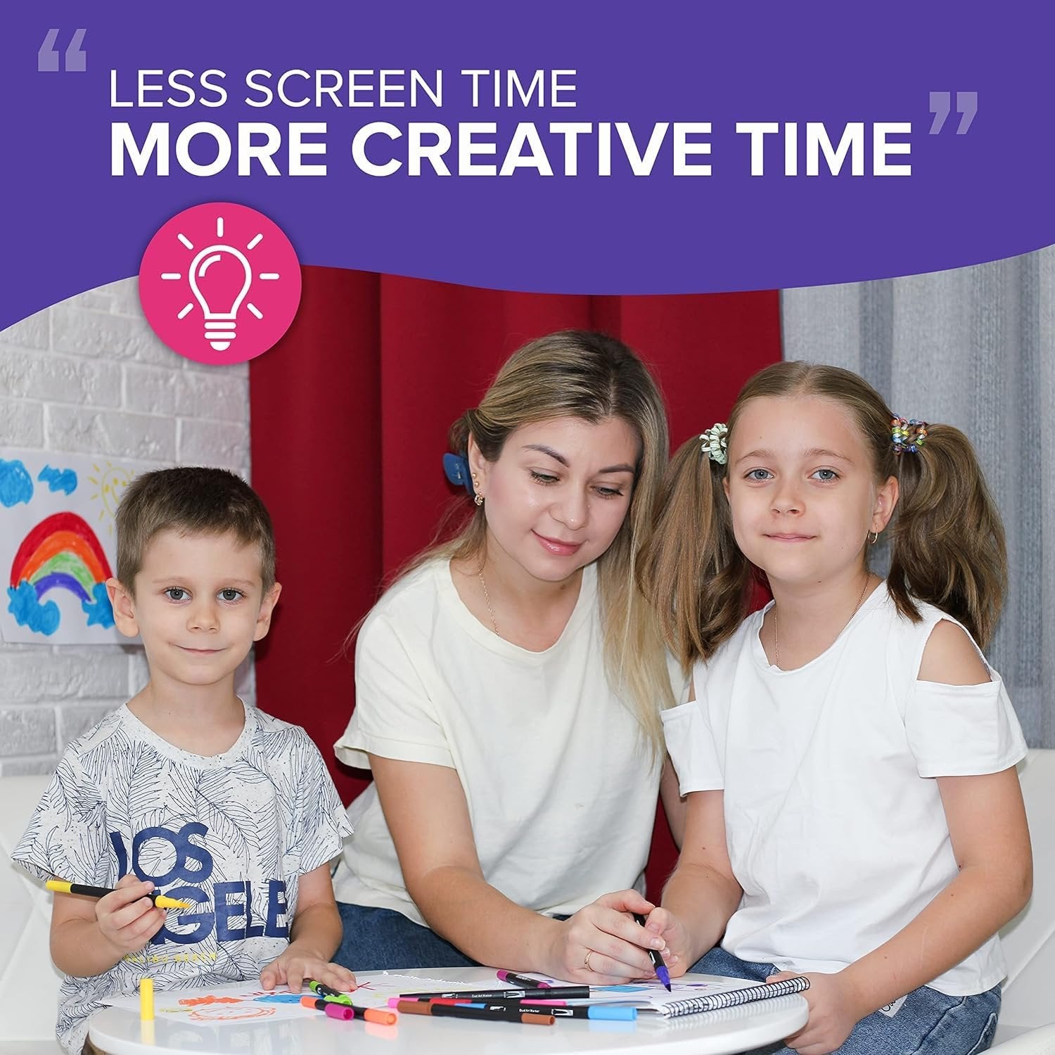 12 PCS Water Colour Brush Pen ? Set of Vibrant, Easy-to-Use Brush Pens for Artists and Crafters

