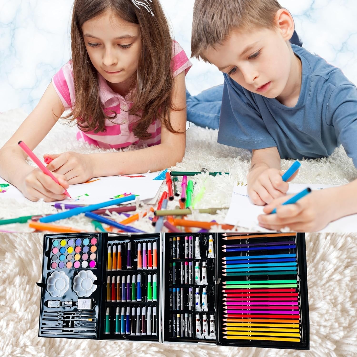 Space Stationary Kit ? Fun and Educational Stationery Set with Space-Themed Items for Kids

