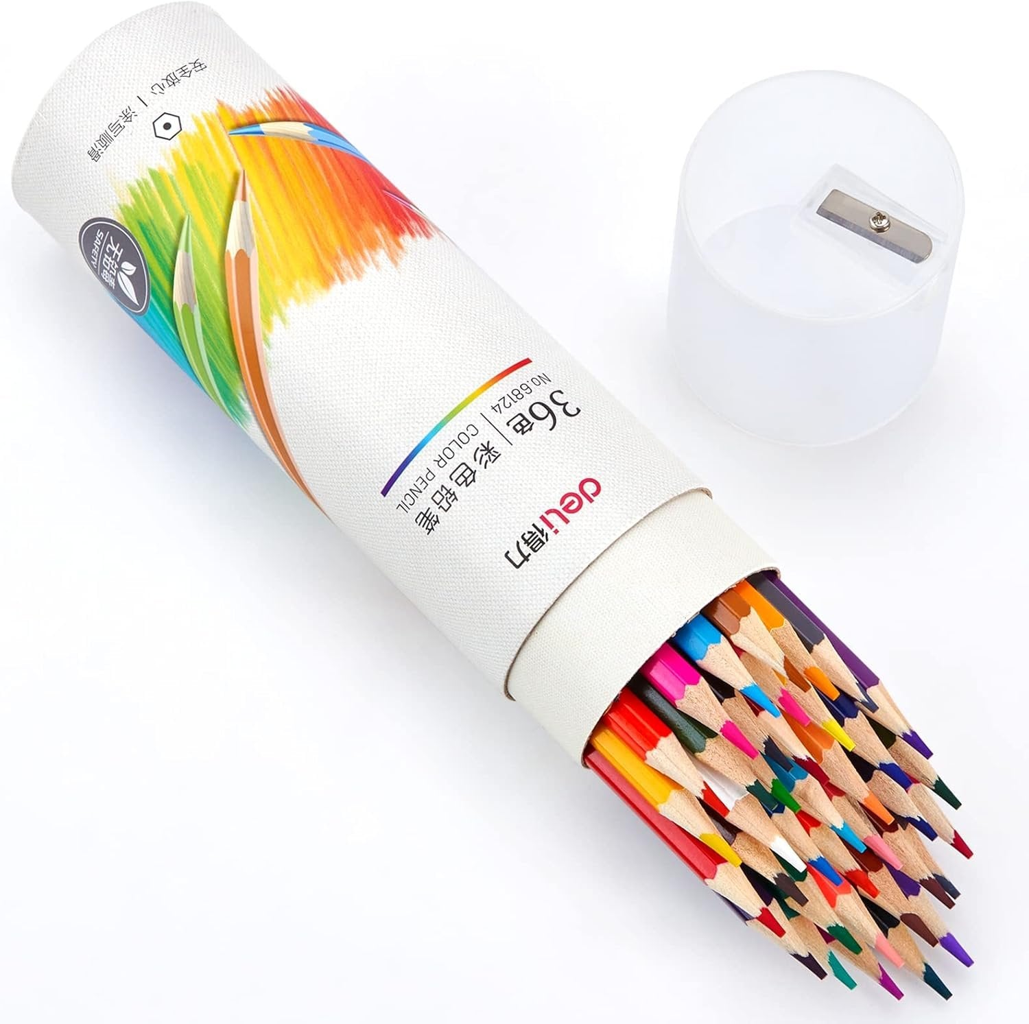 12 PCS Colour Pencil Set with Sharpener ? Vibrant Colored Pencils for Drawing, Sketching, and Art Projects

