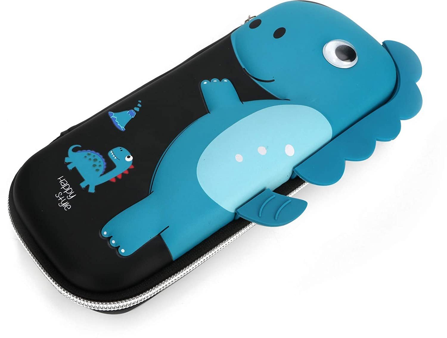 3D Dinosaur Pencil Case Pouch ? Fun and Cute Pencil Case with 3D Dinosaur Design, Perfect for Kids

