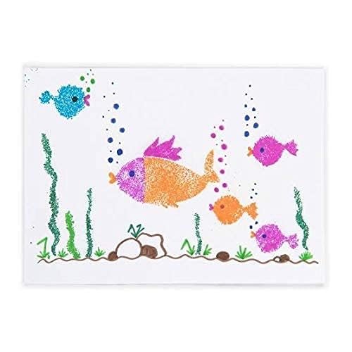 Blowpens for Kids ? Fun Art Set for Creative Coloring, Easy-to-Use Airbrush Pens for Kids' Crafting and Drawing

